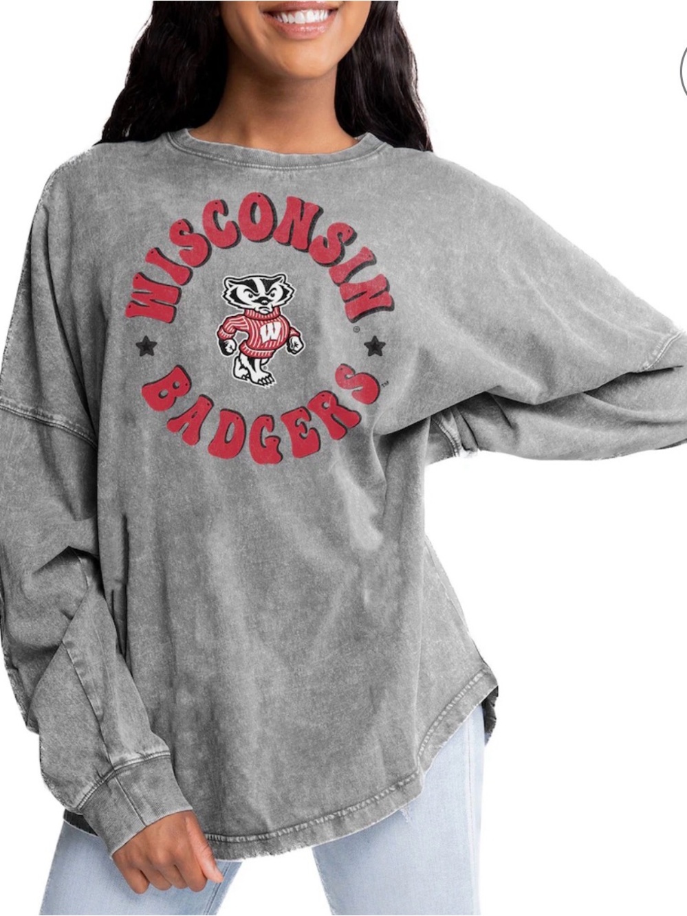 Wisconsin Badgers Licensed Long sleeve t
